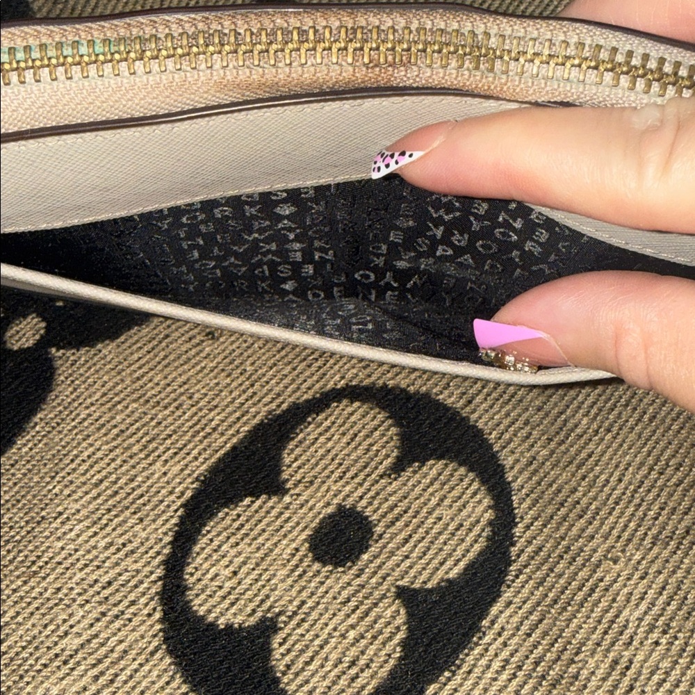 Kate Spade Black and Cream Colorblock Wallet - Picture 6 of 8